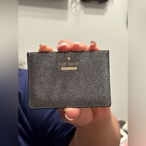 Kate Spade New York Glitter Joeley Lola Credit Card Holder